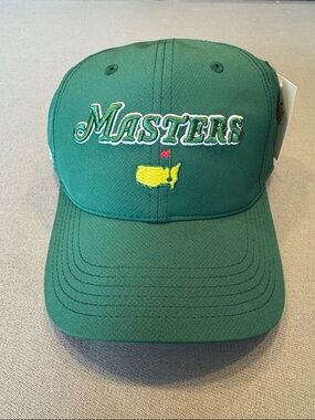 Masters Green Hat with Yellow Augusta Map Logo